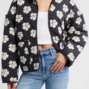 Free People Chloe Print Jacket